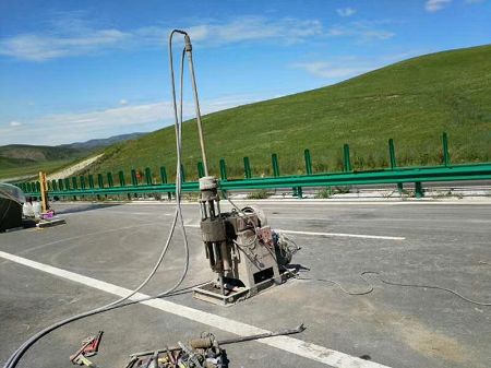 安源公路地基基础注浆加固